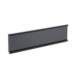 C-Channel Sign Holder - Single-Slot - Black