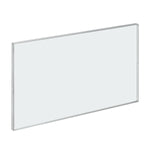 Acrylic Wall Name Plate Sign Holder - 6" x 4"