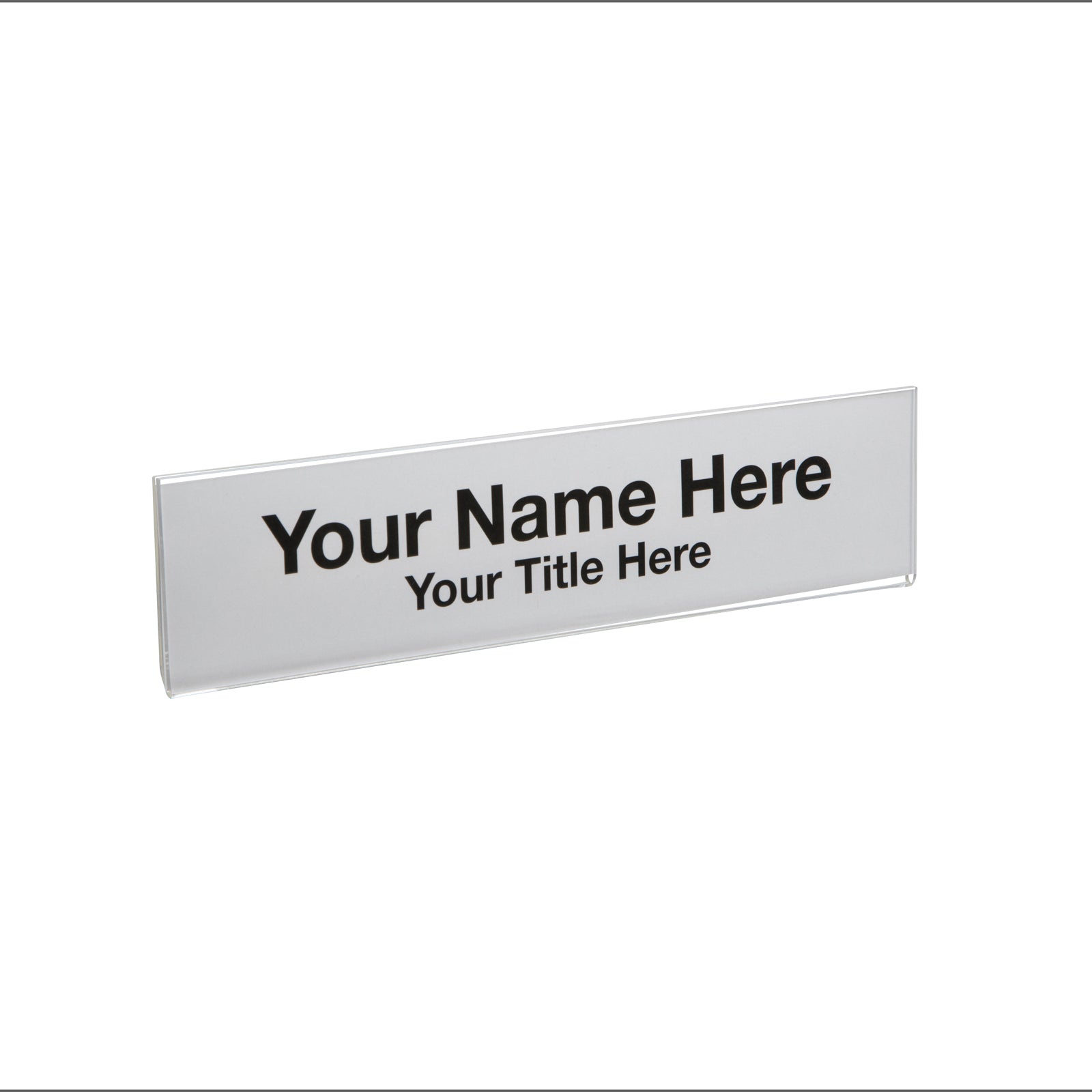 wall-nameplate-holders-npw - 6 inch x 2 inch