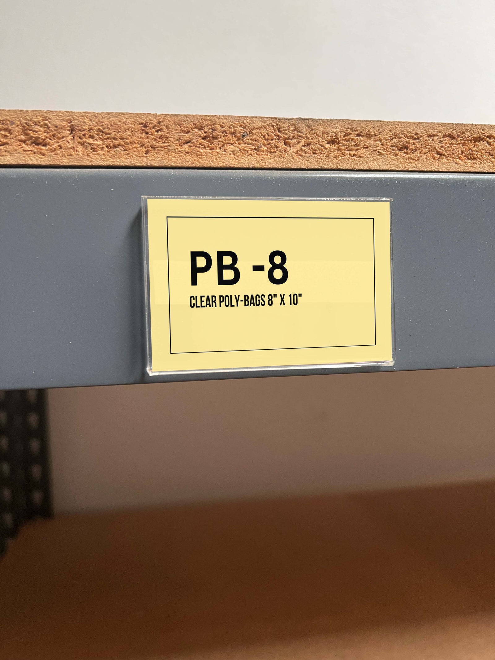 wall-nameplate-holders-npw - 8-1/2 inch x 2 inch