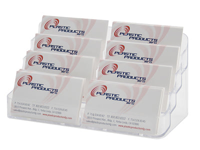 Eight-pocket business/gift card holder