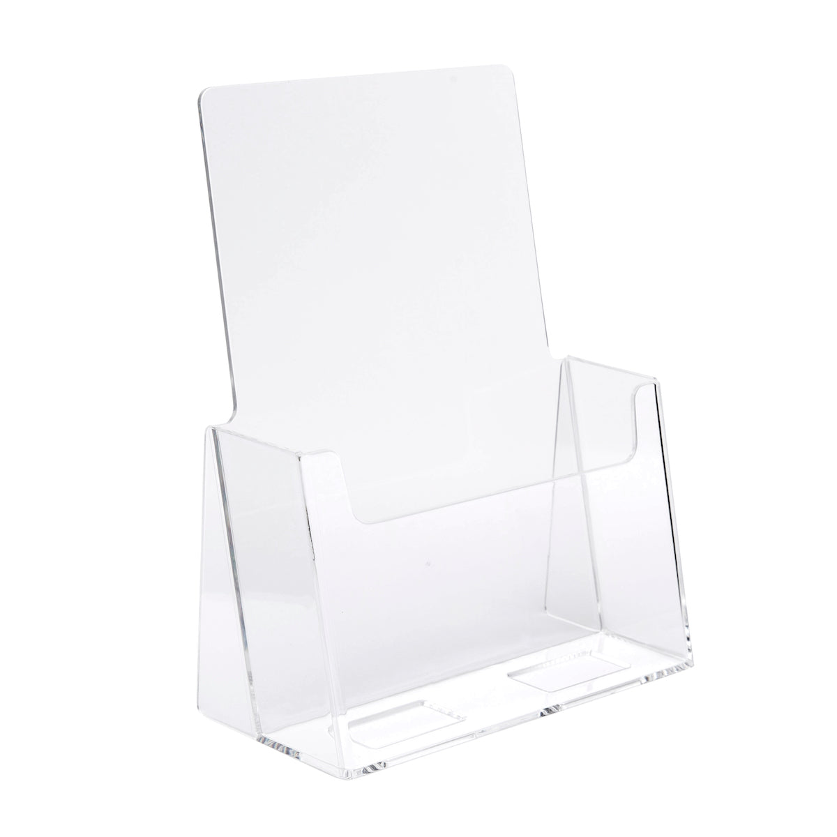 Literature holder 5-1/2- wide