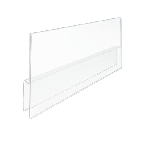 Top-View Nameplate Holder for Thin Partition/Divider