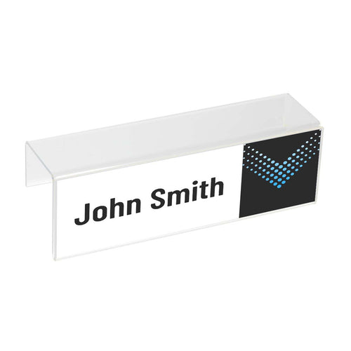 PNH Single Sided Cubicle Nameplate Holder Insert