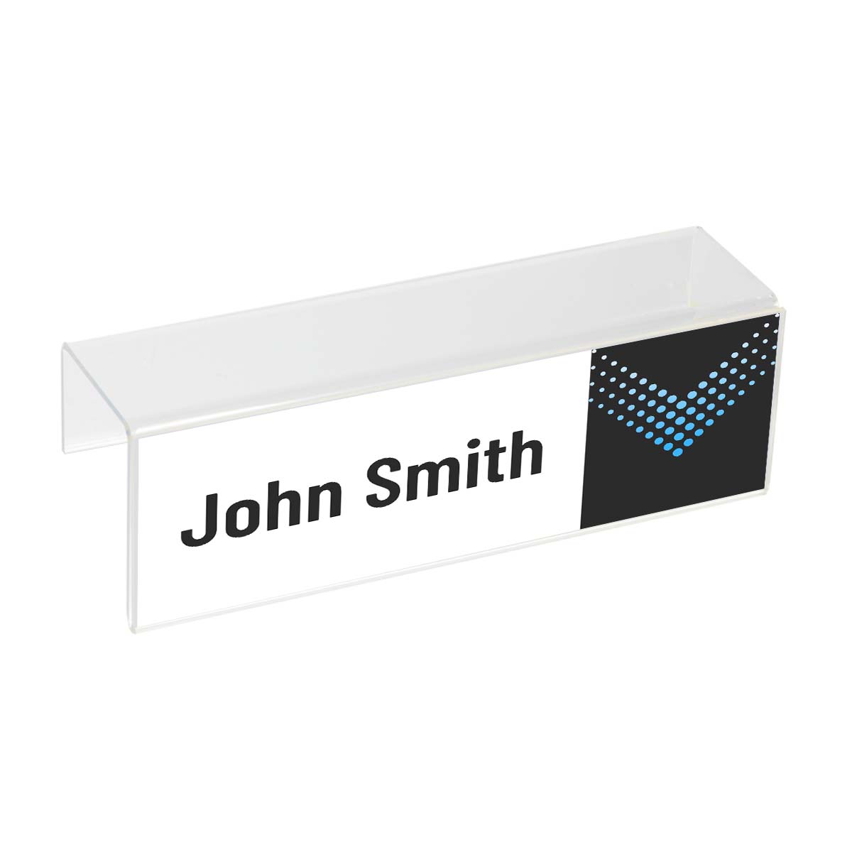 PNH Single Sided Cubicle Nameplate Holder Insert