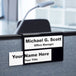 Cubicle Name Plate Holders - 2-Tier