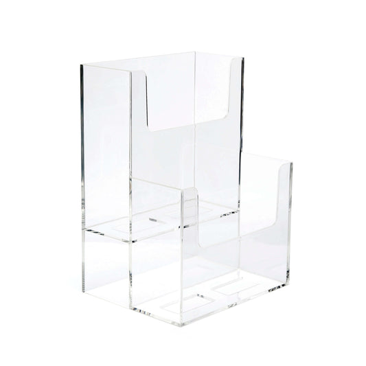 Brochure Holder 4-3/4" - Two-Tier