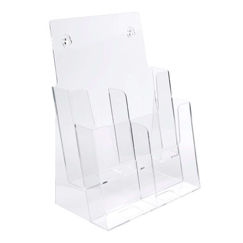 Acrylic Brochure Holder 2 Tier