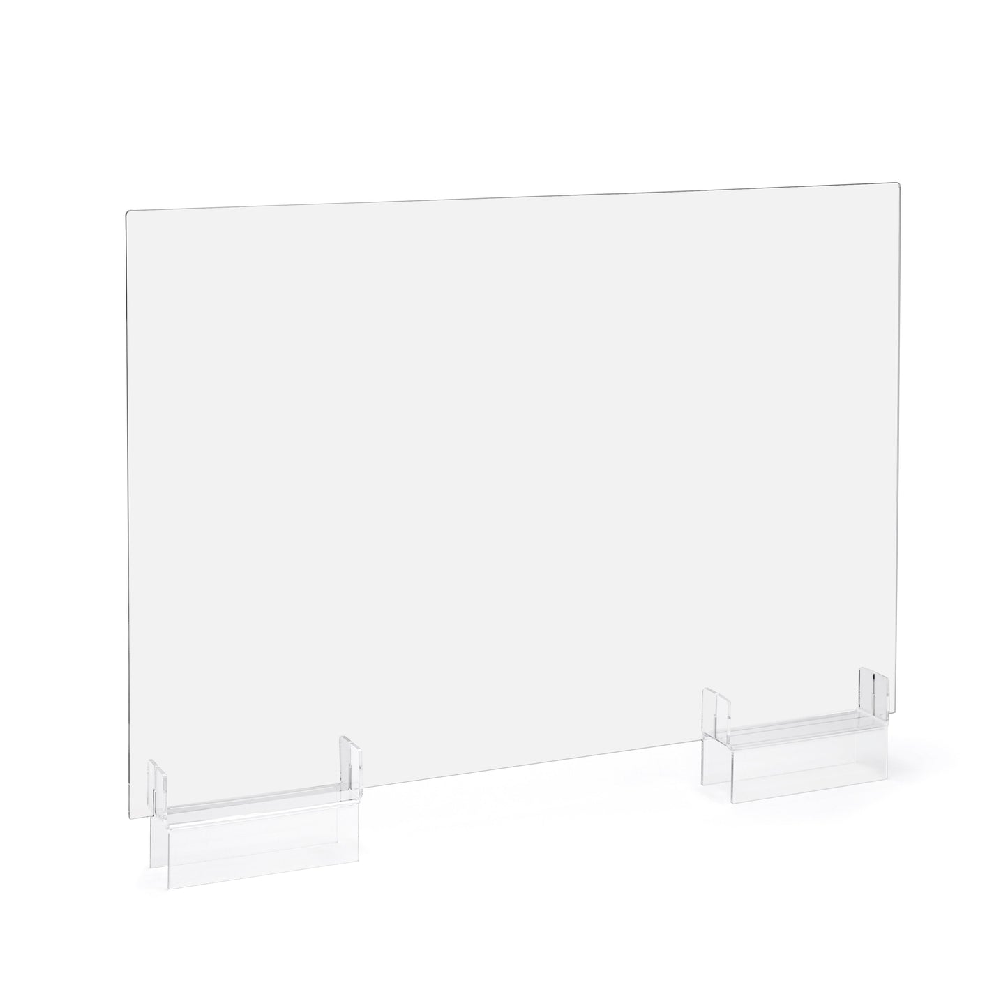 Clear Acrylic Sneeze Guards - 36" x 24" x 2"