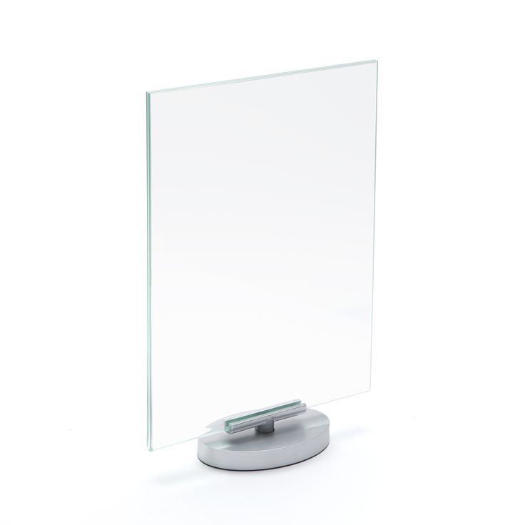 Swivel rotating acrylic sign holder - 4" x 6"