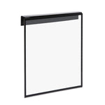 Glass/Thin Partition Acrylic Sign Holder with Border