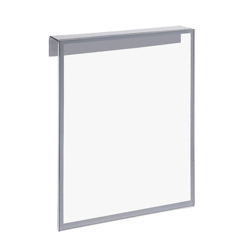 Glass/Thin Partition Acrylic Sign Holder with Border