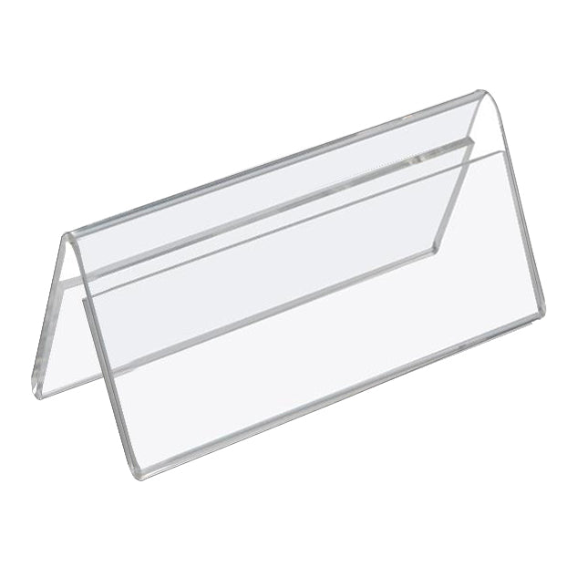 table-tent-nameplate-holders-double-sided-npf - 8-1/2 inch x 2 inch