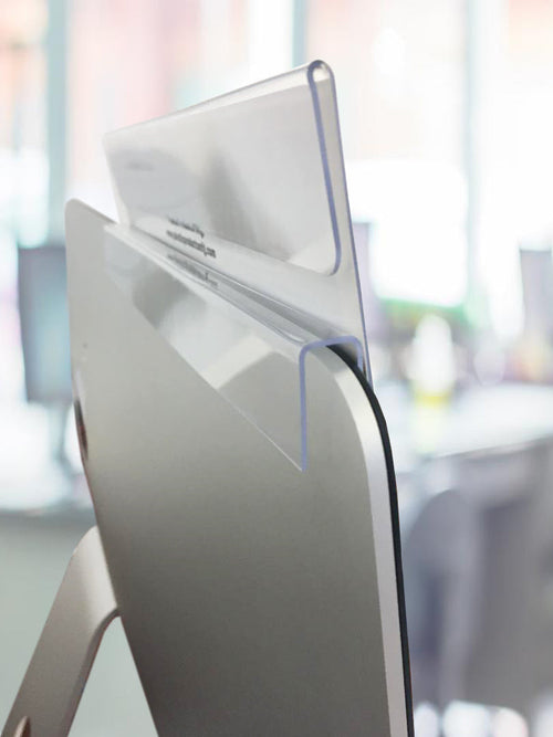 Vinyl Computer Name Plate Holder