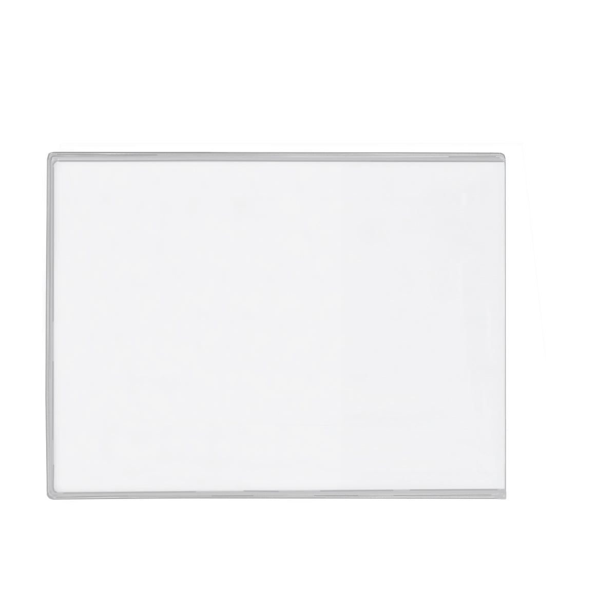 Clear vertical wall-mount sign holder - 5" x 7"
