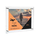 Acrylic Standoff Wall Frame Landscape Insert