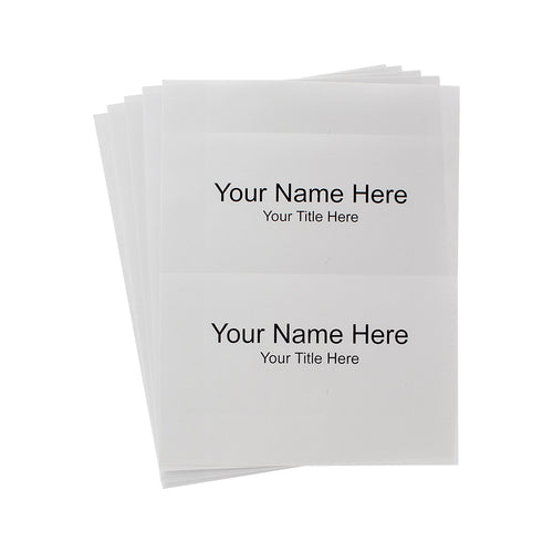 Perforated Card Stock - 6" x 4" Insert Size