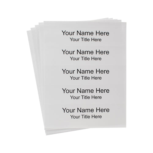 Perforated Card Stock - 8" x 2" Insert Size