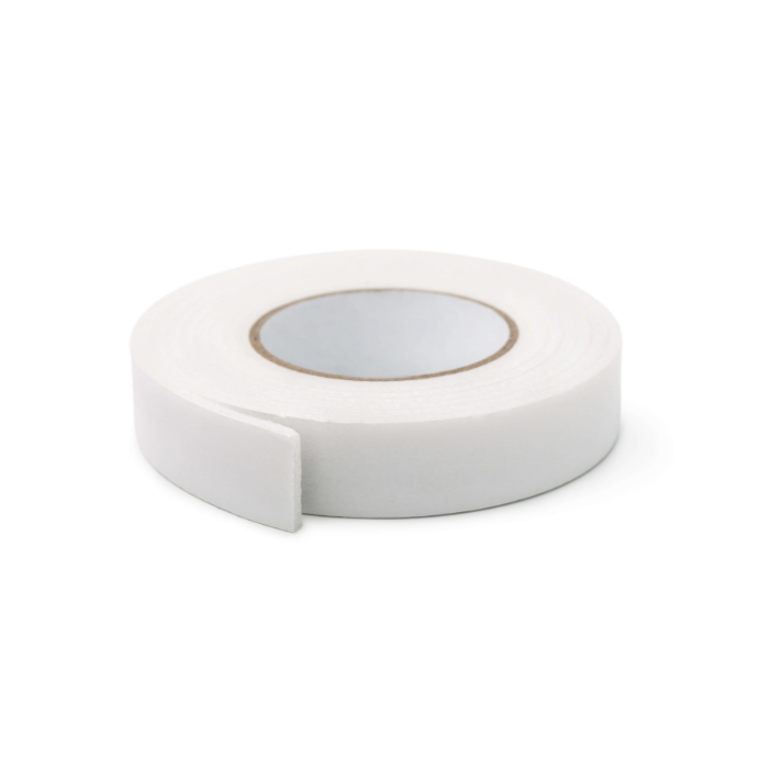 1" Double Sided White Adhesive Foam Tape