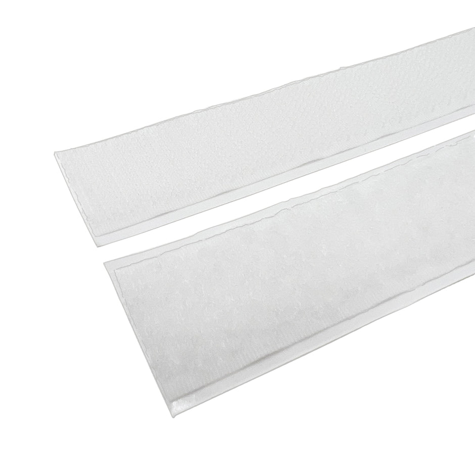 VELCRO® Adhesive Male Tape Colour White Velcro Macho-Hook