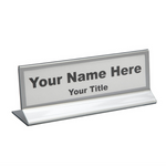Office Desk Name Plate Holders w/ Border