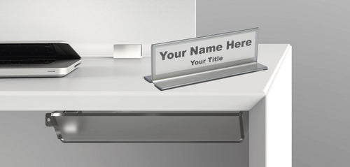 Acrylic Office Desk Name Plate Holders