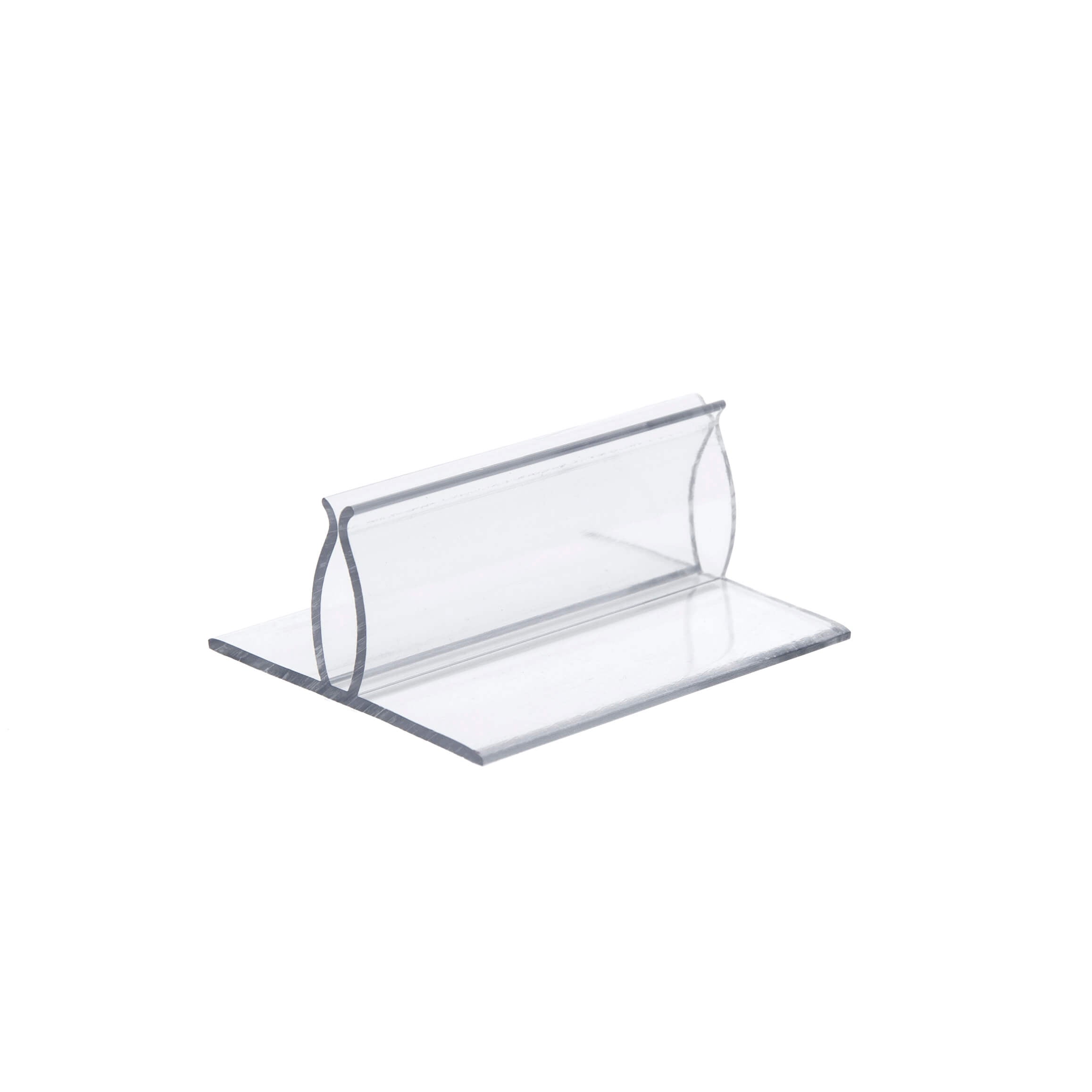 Azar Displays Wall-Mount U-Frame Acrylic Sign Holders, 5 x 7, Clear, Pack  Of 10