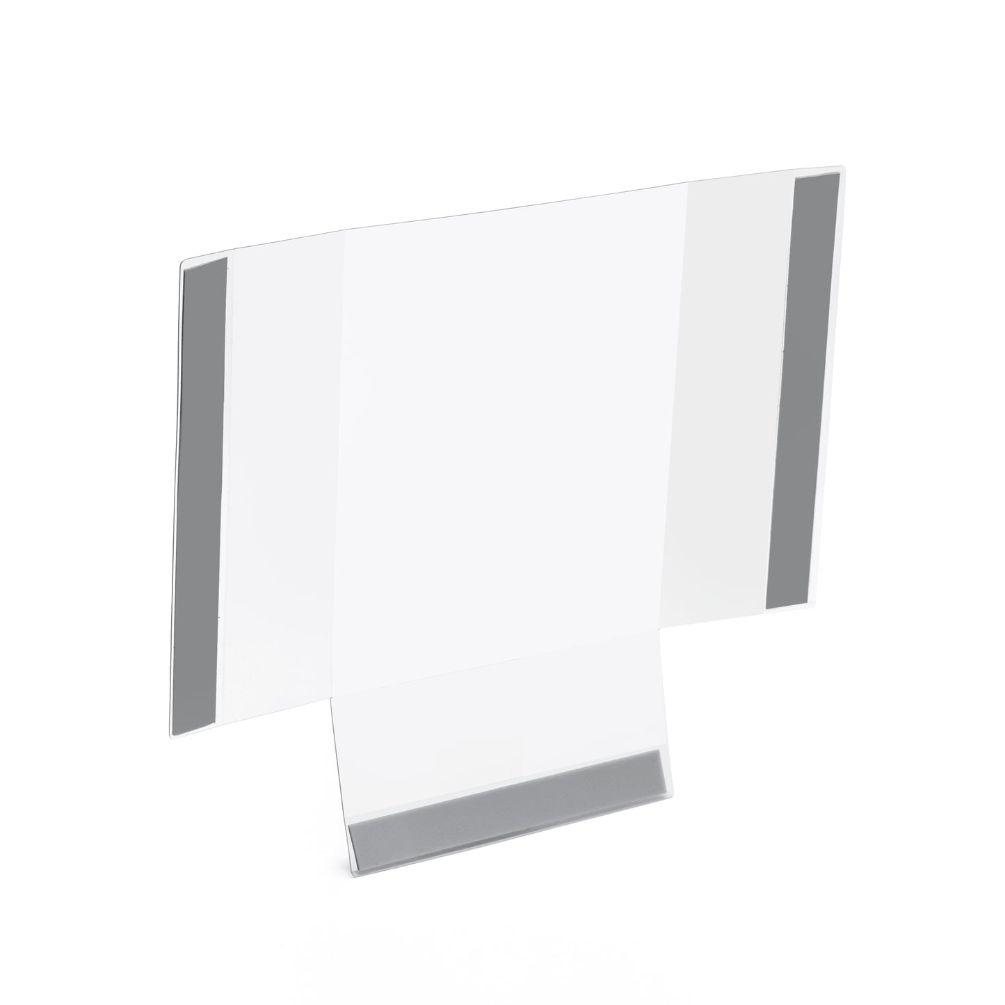 Clear Vinyl Brochure Holders  by Plastic Products Mfg.