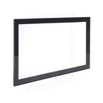 Acrylic Wall Frame w/ Black Border - 11" x 8-1/2"